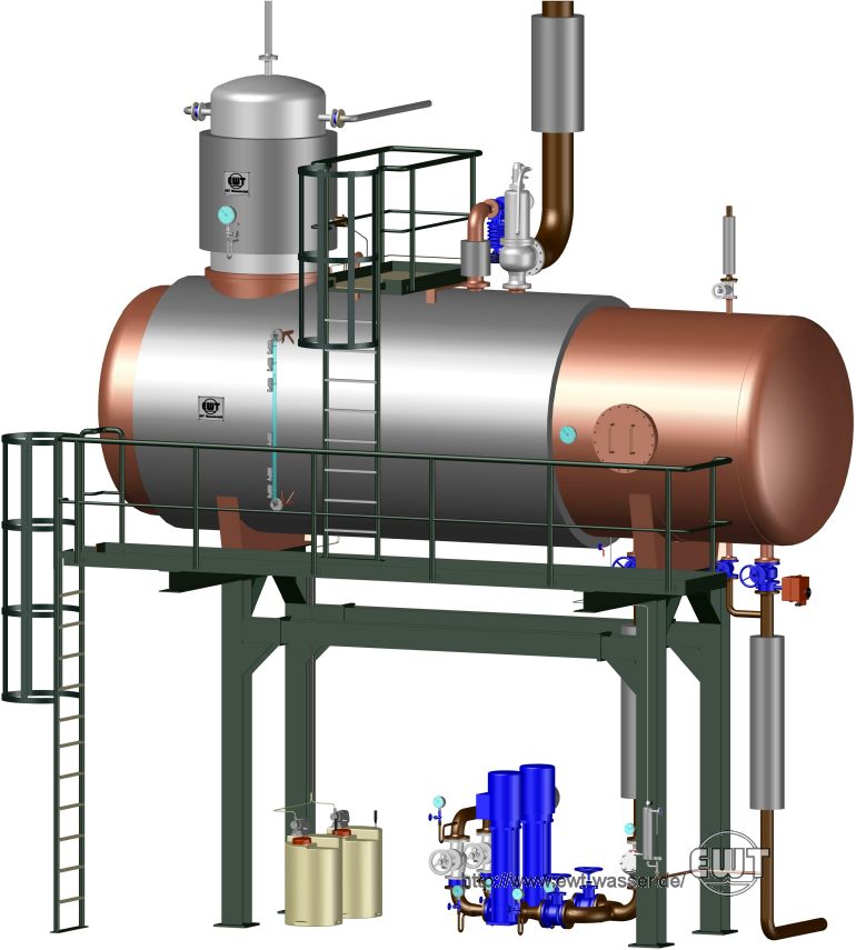 thermal deaeration plant